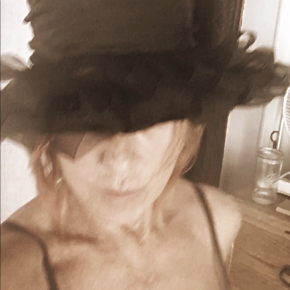 Black Vintage Top Hat